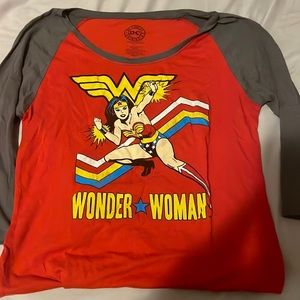 wonder women long sleeve shirts